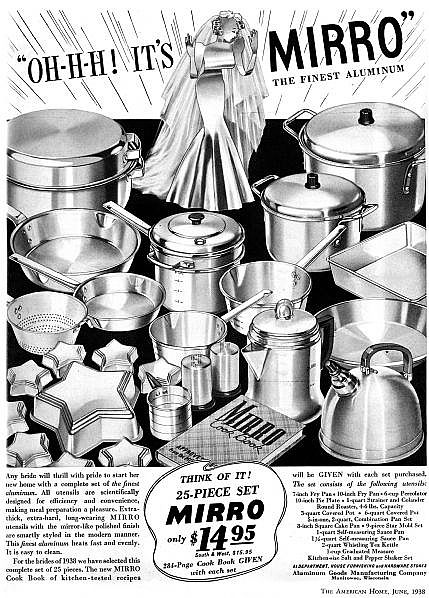 Aluminum pots and pans